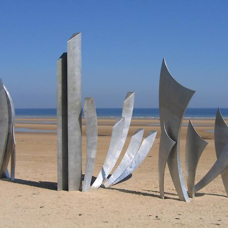 Studio Vargas Avec Jardin - Omaha Beach Colleville-sur-Mer Exterior foto